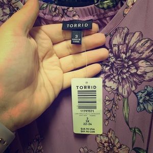 Torrid knee length dress
